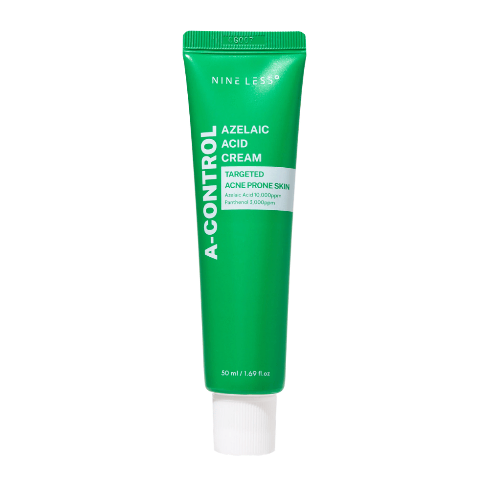NINELESS A-Control Azelaic Acid Cream crema viso – crema coreana con acido azelaico che aiuta a ridurre le impurità, calmare la pelle e migliorare la struttura della pelle.