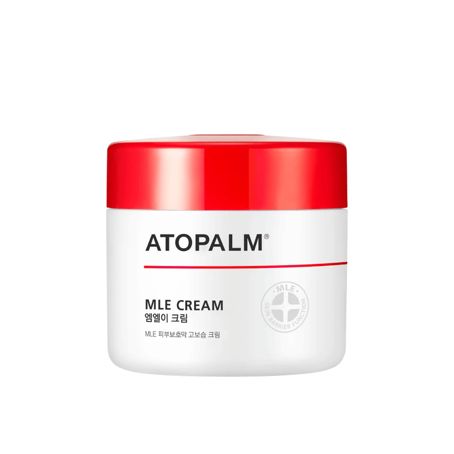 ATOPALM MLE Cream – crema viso rinforzante della barriera per pelle secca e sensibile con tecnologia MLE che fornisce idratazione duratura e protegge la barriera naturale della pelle.