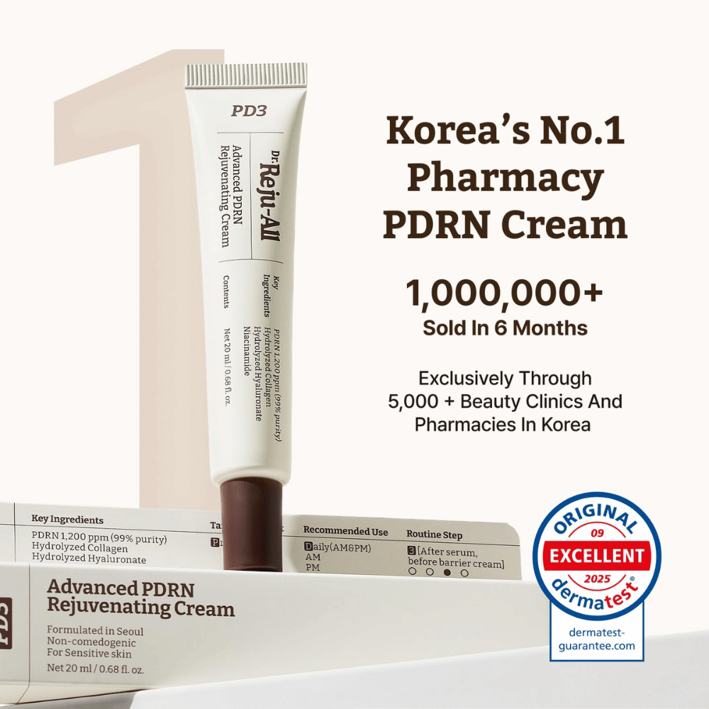 Dr. Reju-All PD3 Advanced PDRN Rejuvenating Cream – crema viso ricostituente coreana per pelle sensibile