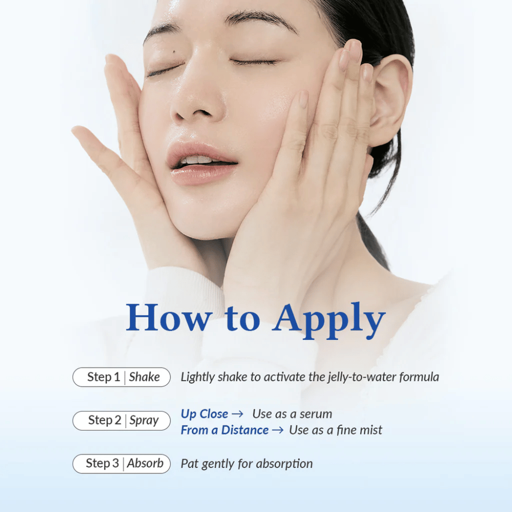 Dr. Althea Aqua Marine Jelly Mist – come applicare il prodotto nella routine del viso per una pelle idratata e rimpolpata
