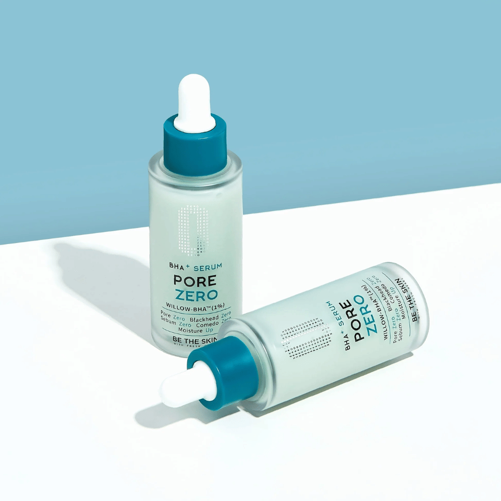 Due flaconi di Be The Skin BHA+ Pore Zero Serum con Willow-BHA 1 %