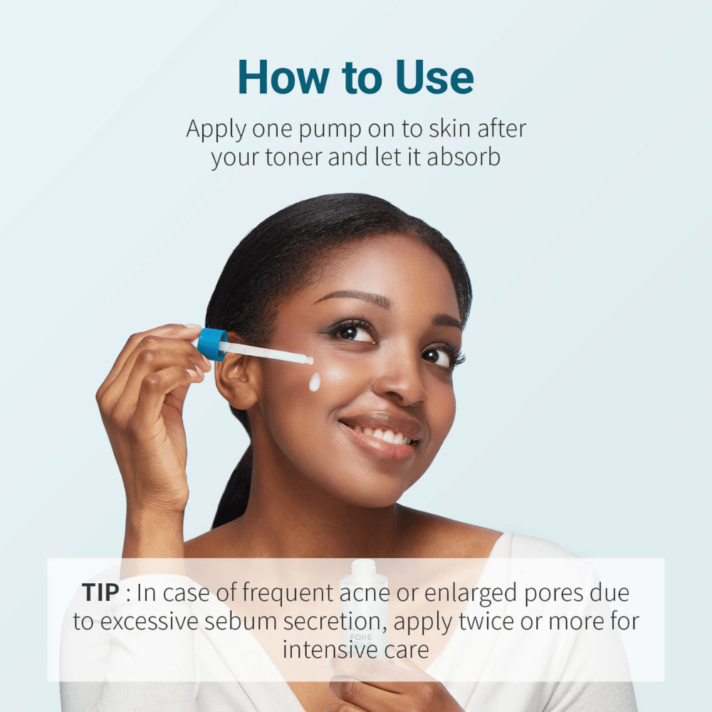 Be The Skin BHA+ Pore Zero Serum si applica con il contagocce dopo il tonico