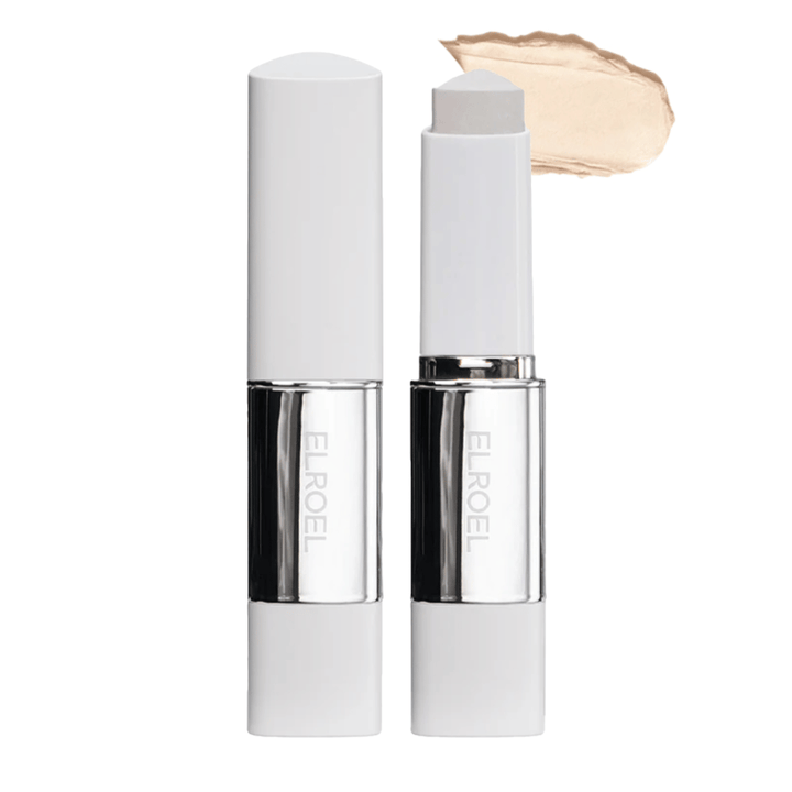 ELROEL Blanc Cover Cream Stick concealer in tonalità chiara con texture cremosa che offre copertura uniforme e finitura naturale.