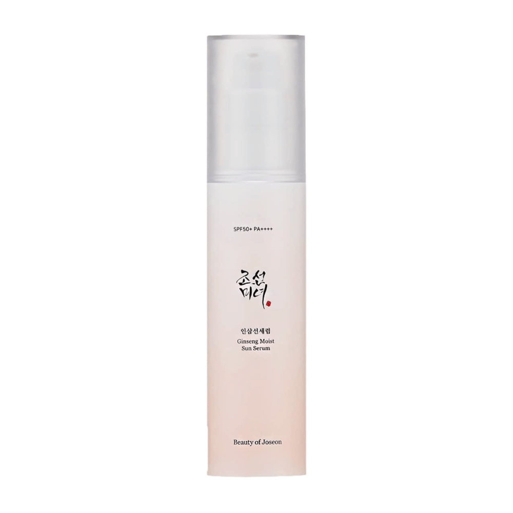 I benefici della cura della pelle coreana incontrano SPF 50+ PA++++ nel Beauty of Joseon Ginseng Moist Sun Serum.