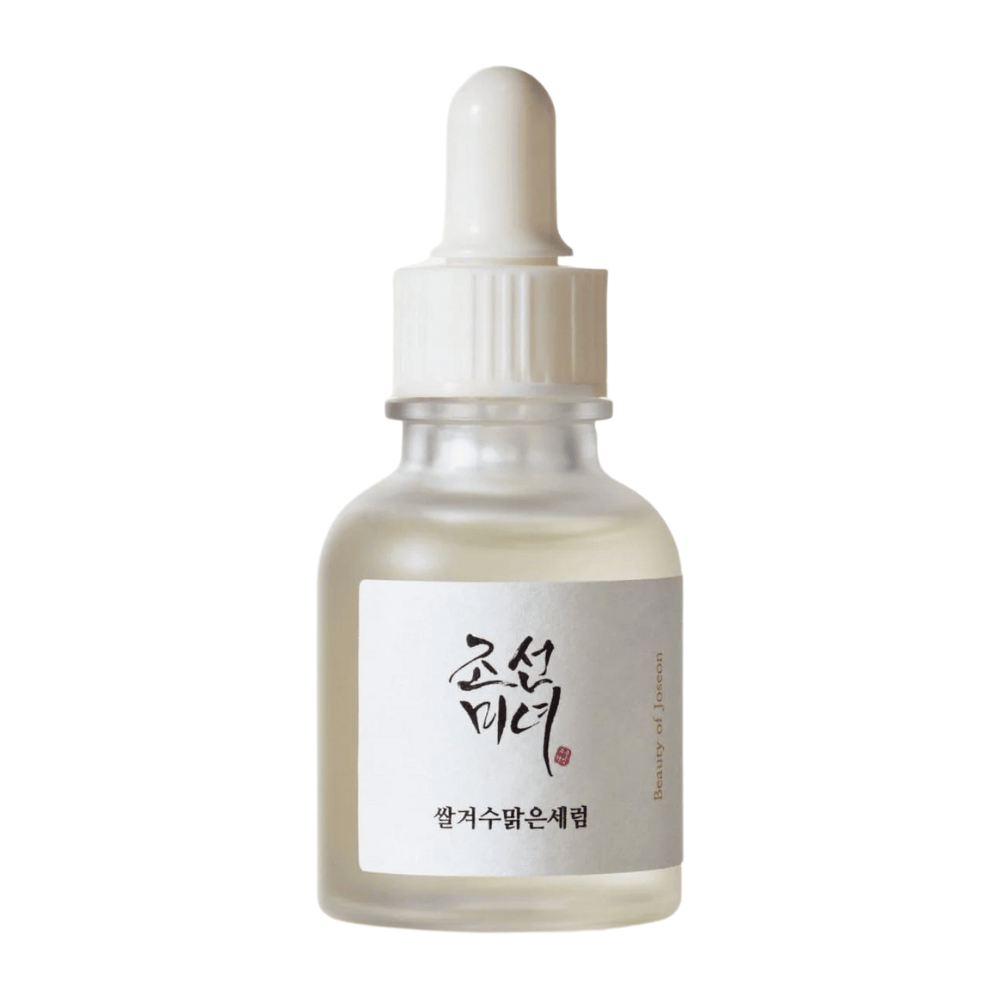 Beauty of Joseon Glow Deep Serum in bottiglia di vetro con pipetta e design tradizionale coreano.
