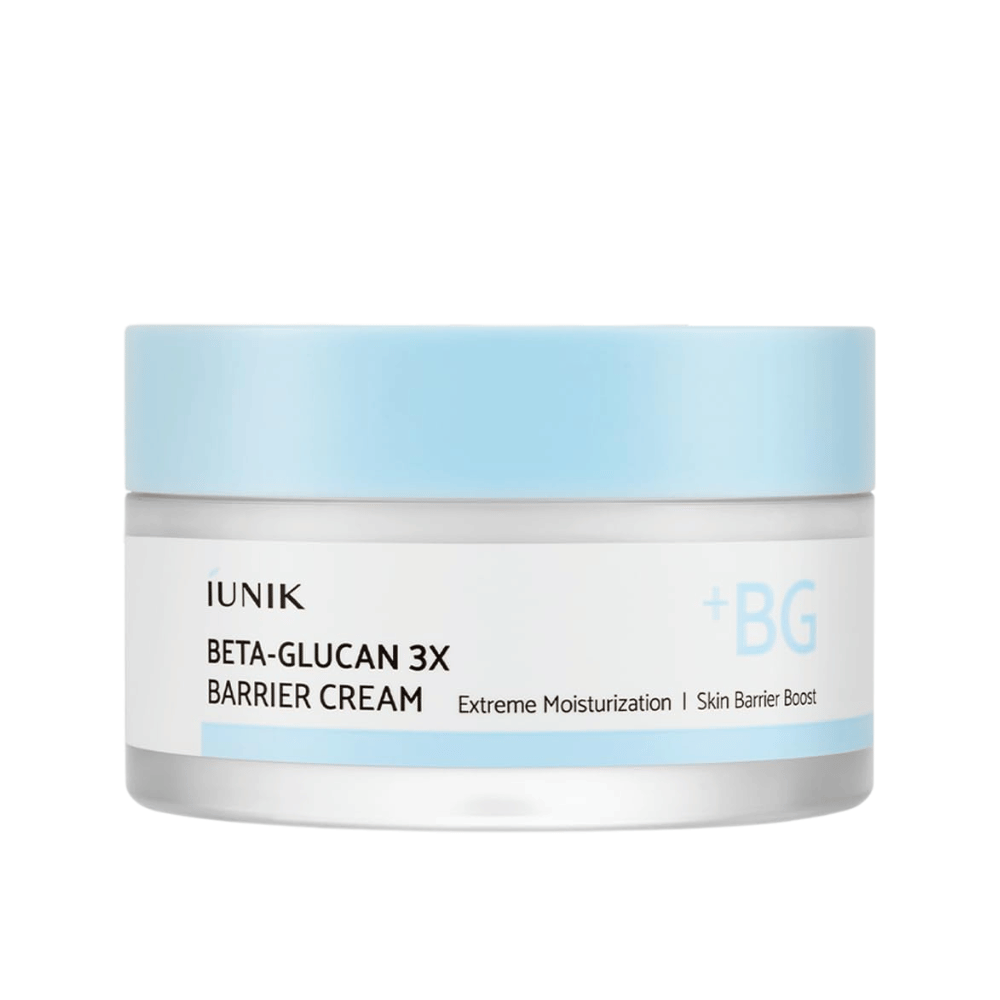 iUNIK Beta-Glucan 3X Barrier Cream crema viso idratante con beta-glucano per pelle secca, sensibile e disidratata immagine del prodotto