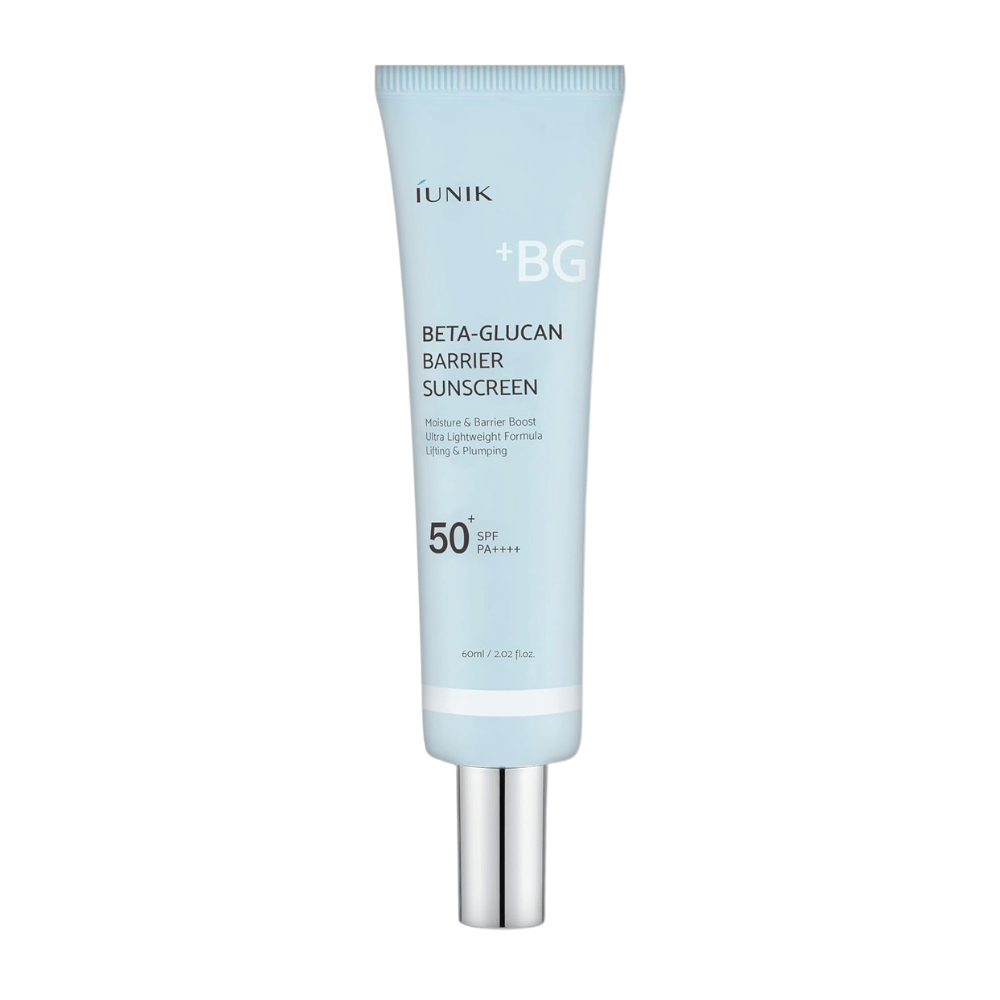 iUNIK Beta-Glucan Barrier Sunscreen crema solare viso idratante SPF50+ PA++++ con finish invisibile immagine del prodotto