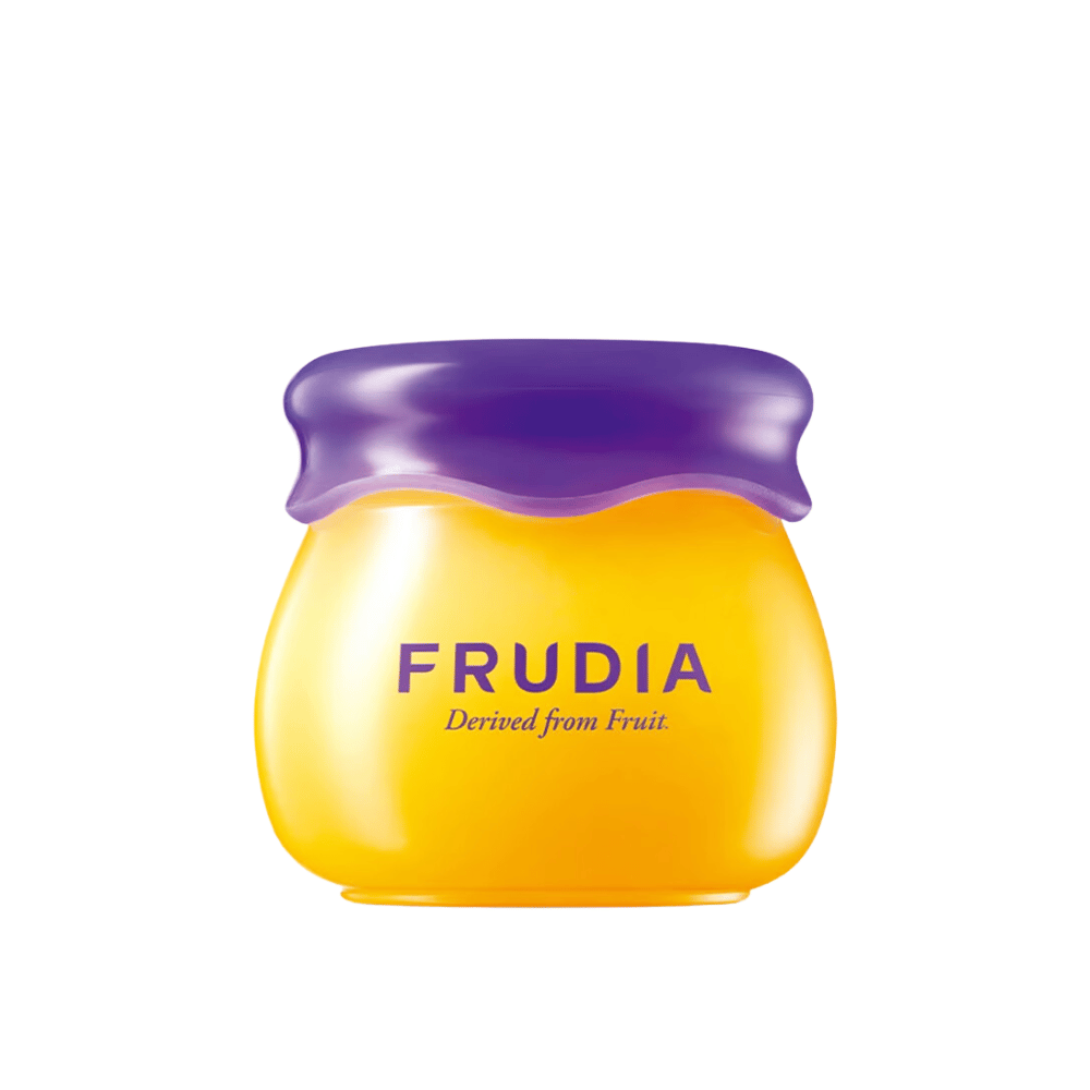 Questo prodotto è il balsamo labbra al miele di mirtillo FRUDIA, progettato per fornire idratazione e nutrimento alle labbra con estratti naturali.