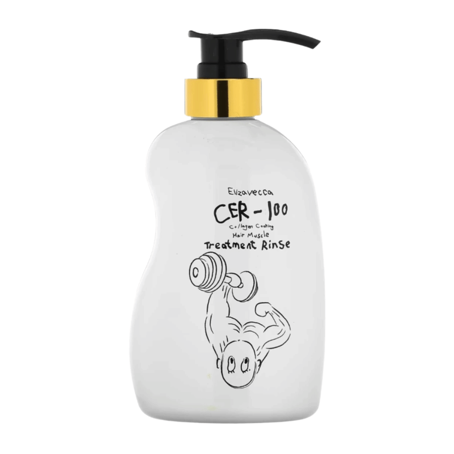 Elizavecca CER-100 Collagen Coating Hair Muscle Treatment Rinse – balsamo coreano che rafforza, ammorbidisce e dona lucentezza