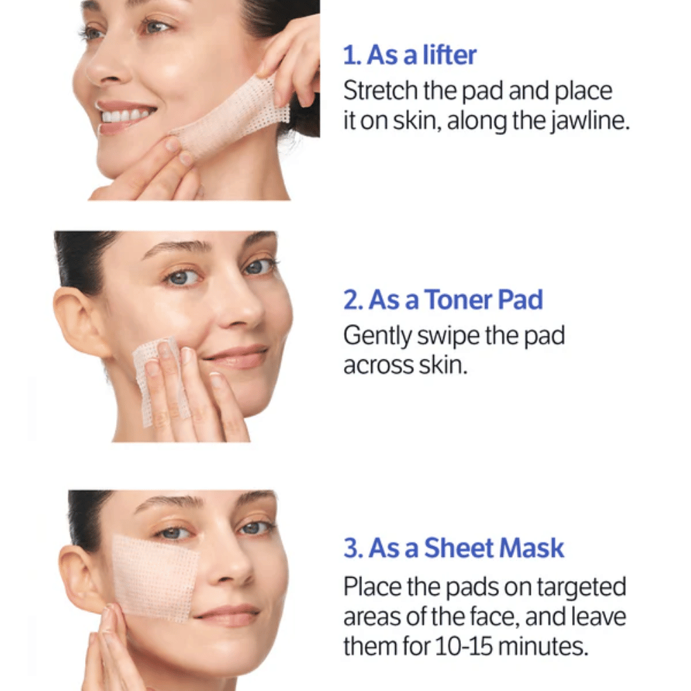 Sungboon Editor Deep Collagen Retinol Pads da usare come sheet mask per idratare, uniformare il tono della pelle e ridurre le linee sottili