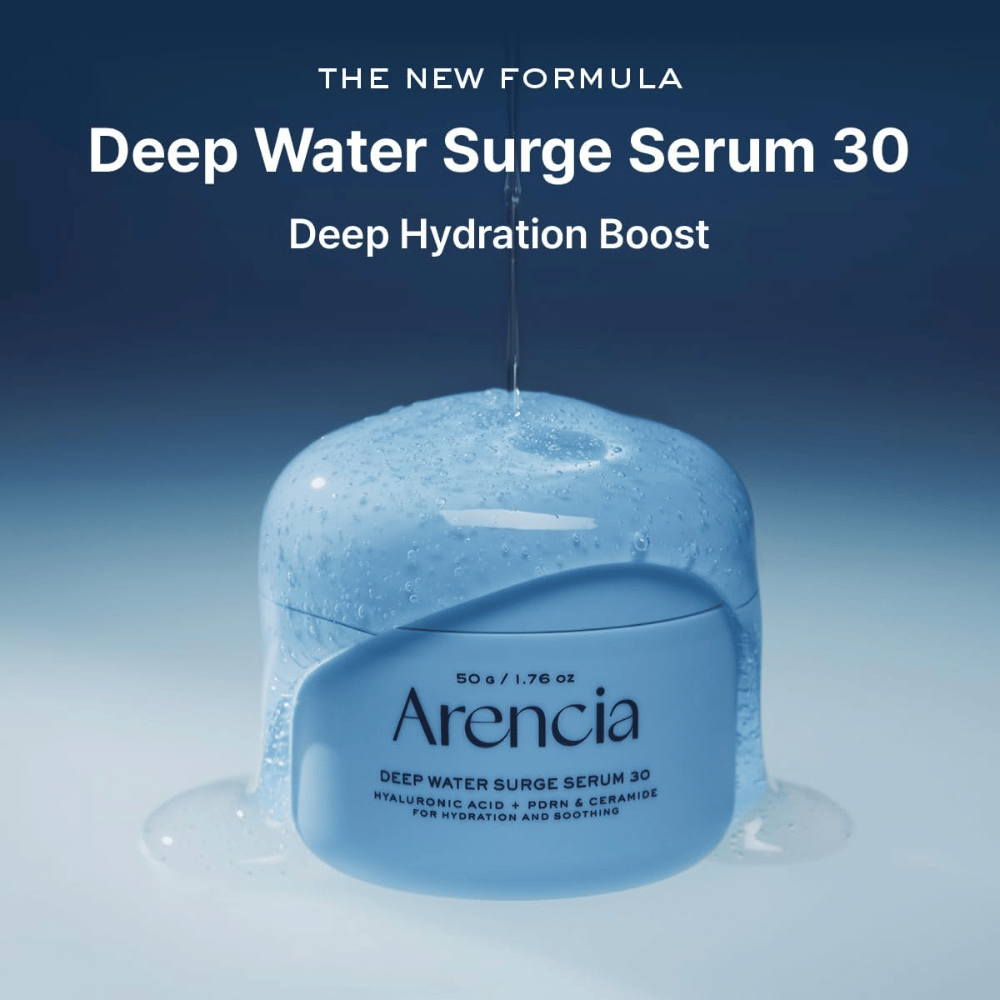 Arencia Deep Water Surge Serum 30 – idratazione intensa per pelle secca e disidratata in superficie