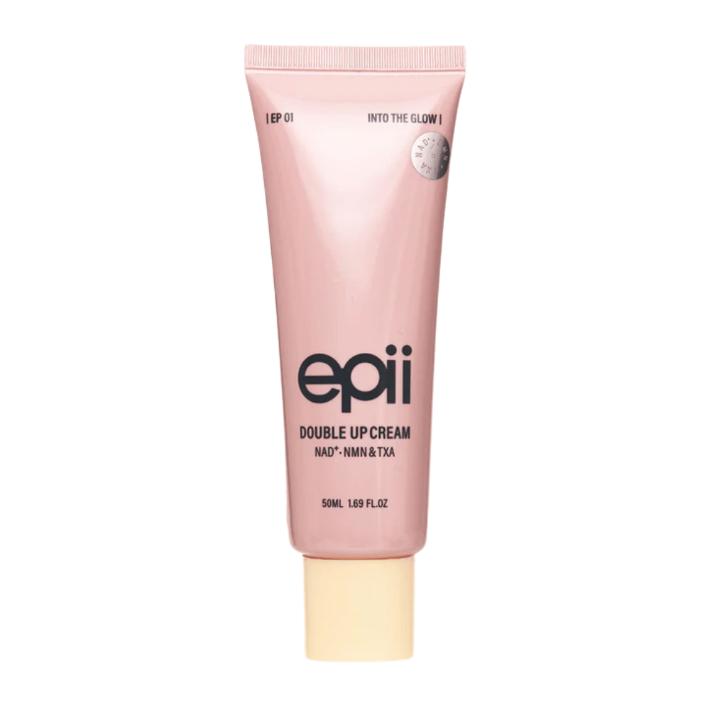 EPII Double Up Cream NAD+, NMN & TXA 50 ml – crema viso illuminante che migliora il tono della pelle, la compattezza e l’idratazione.