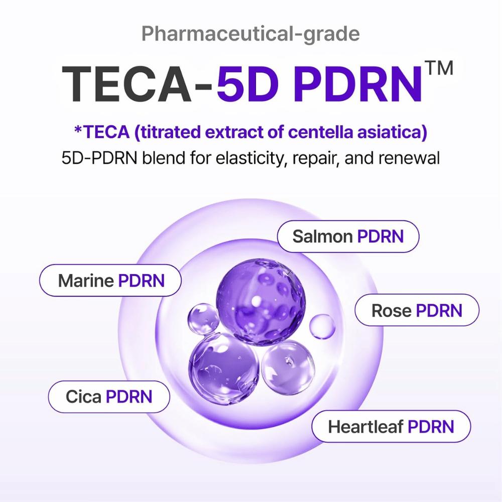 Centellian24 TECA-5D PDRN trattamento per la pelle con estratto di centella asiatica che favorisce la riparazione cutanea, la luminosità e la compattezza per una grana della pelle più uniforme