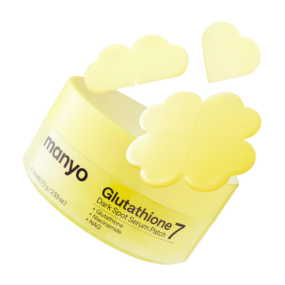 Ma:nyo Glutathione 7 Dark Spot Serum Patch con patch in idrogel divisibili per il trattamento mirato di macchie pigmentarie e discromie