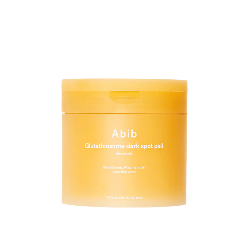 Immagine del prodotto di Abib Glutathiosome Dark Spot Pad Vita Touch toner pads con vitamina C e niacinamide.