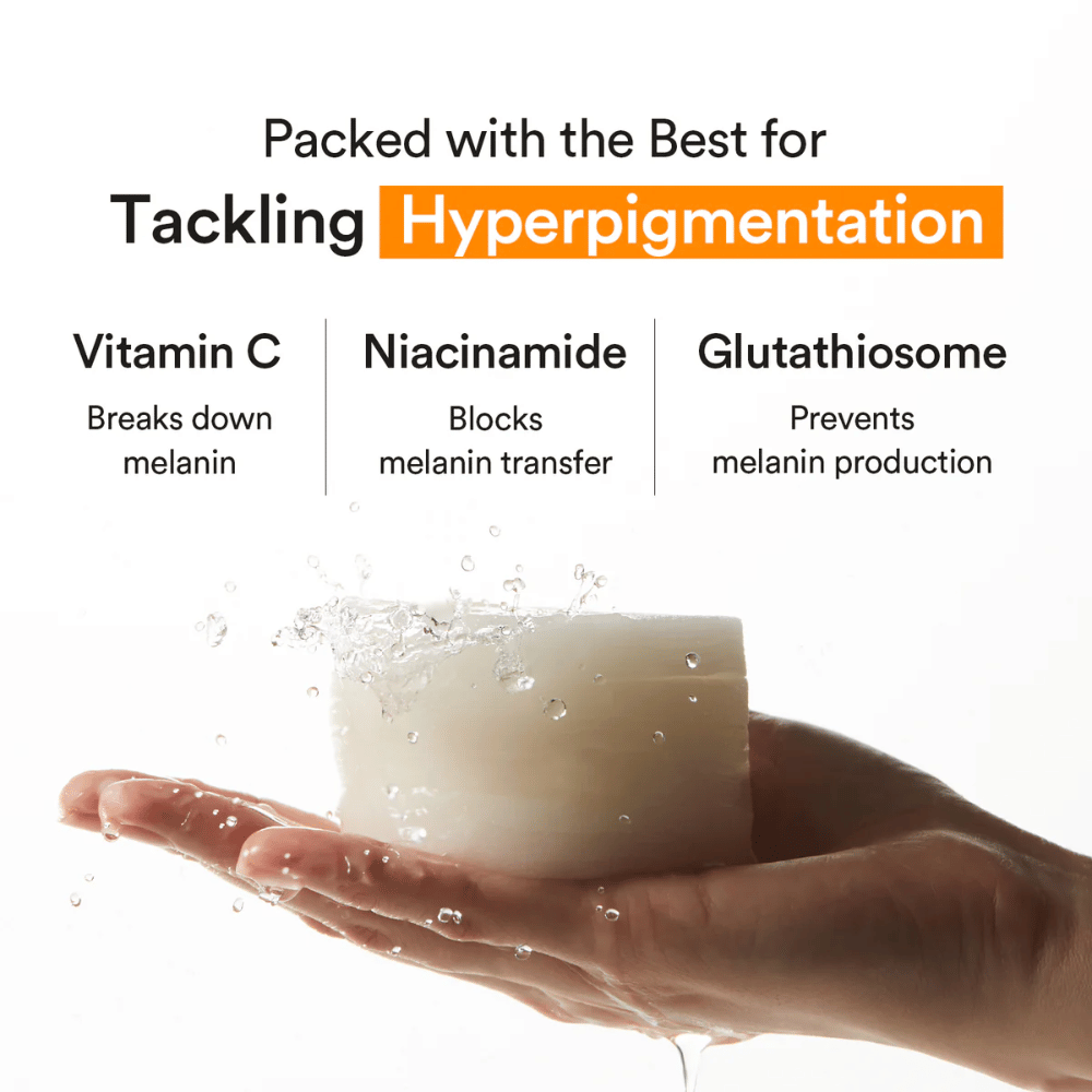 toner pads illuminante con vitamina C, niacinamide e glutathiosome contro l'iperpigmentazione.