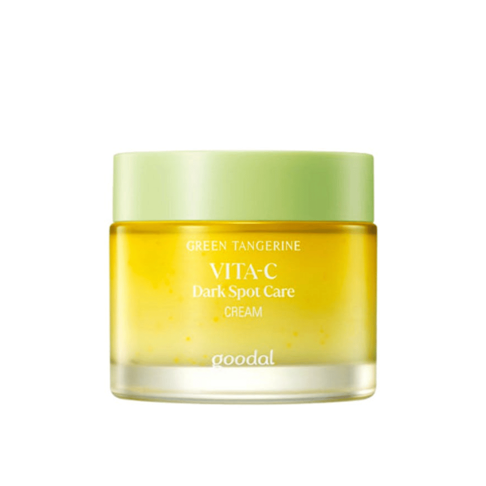 Goodal Green Tangerine Vita C Dark Spot Care Cream 50ml per macchie scure e tono della pelle uniforme.