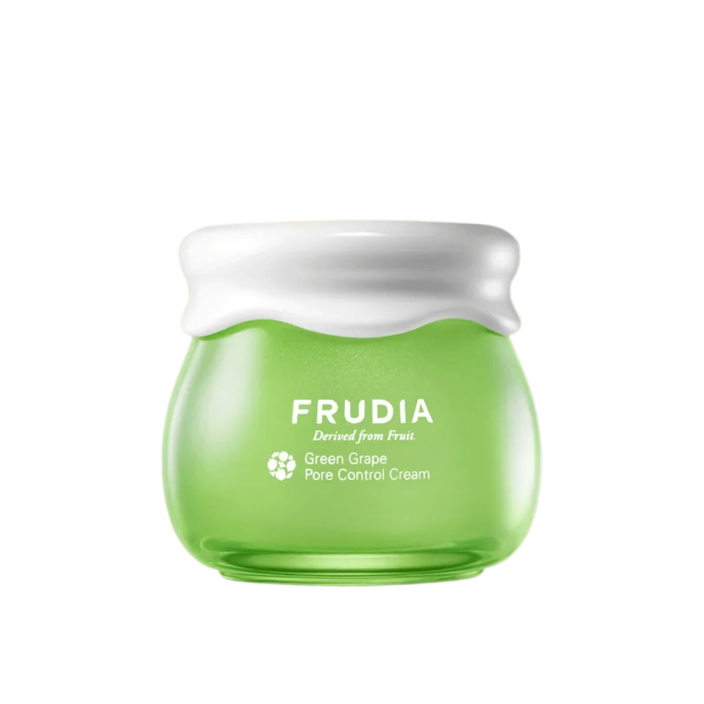FRUDIA Green Grape Pore Control Cream – crema viso che riduce i pori con estratto di uva verde per pelle grassa e mista.