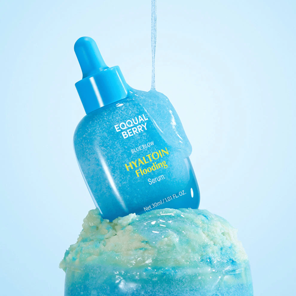 EQUAL BERRY Hyaltoin Flooding Serum con pipetta – siero intensamente idratante per pelle secca e disidratata