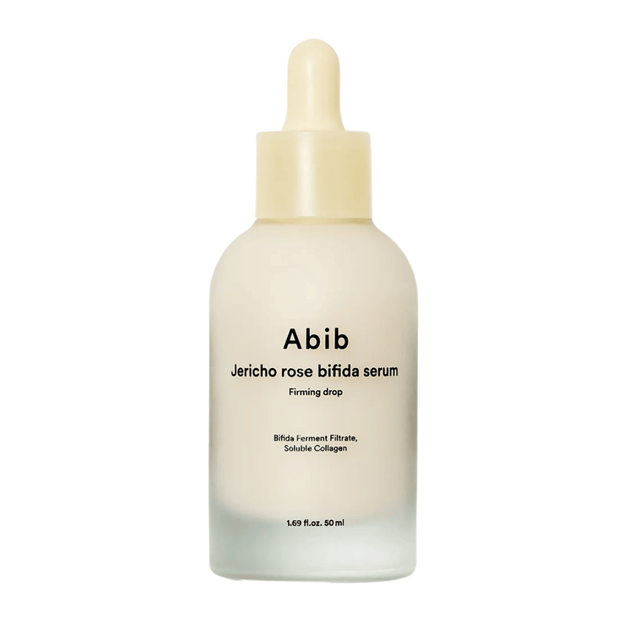 Immagine del prodotto pulita e scontornata di Abib Jericho Rose Bifida Serum Firming Drop su sfondo chiaro.