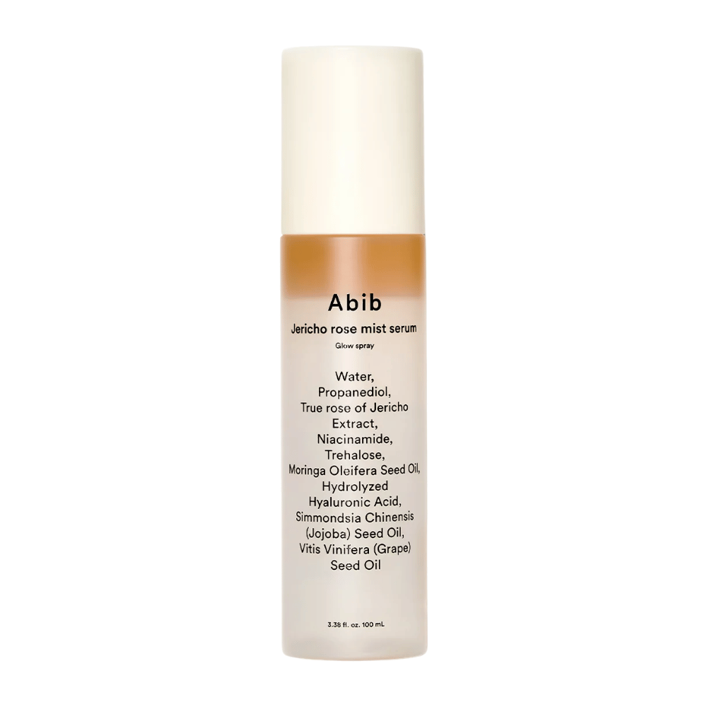 Immagine del prodotto di Abib Jericho Rose Mist Serum 100 ml. Spray viso idratante con acido ialuronico e rosa di Gerico.
