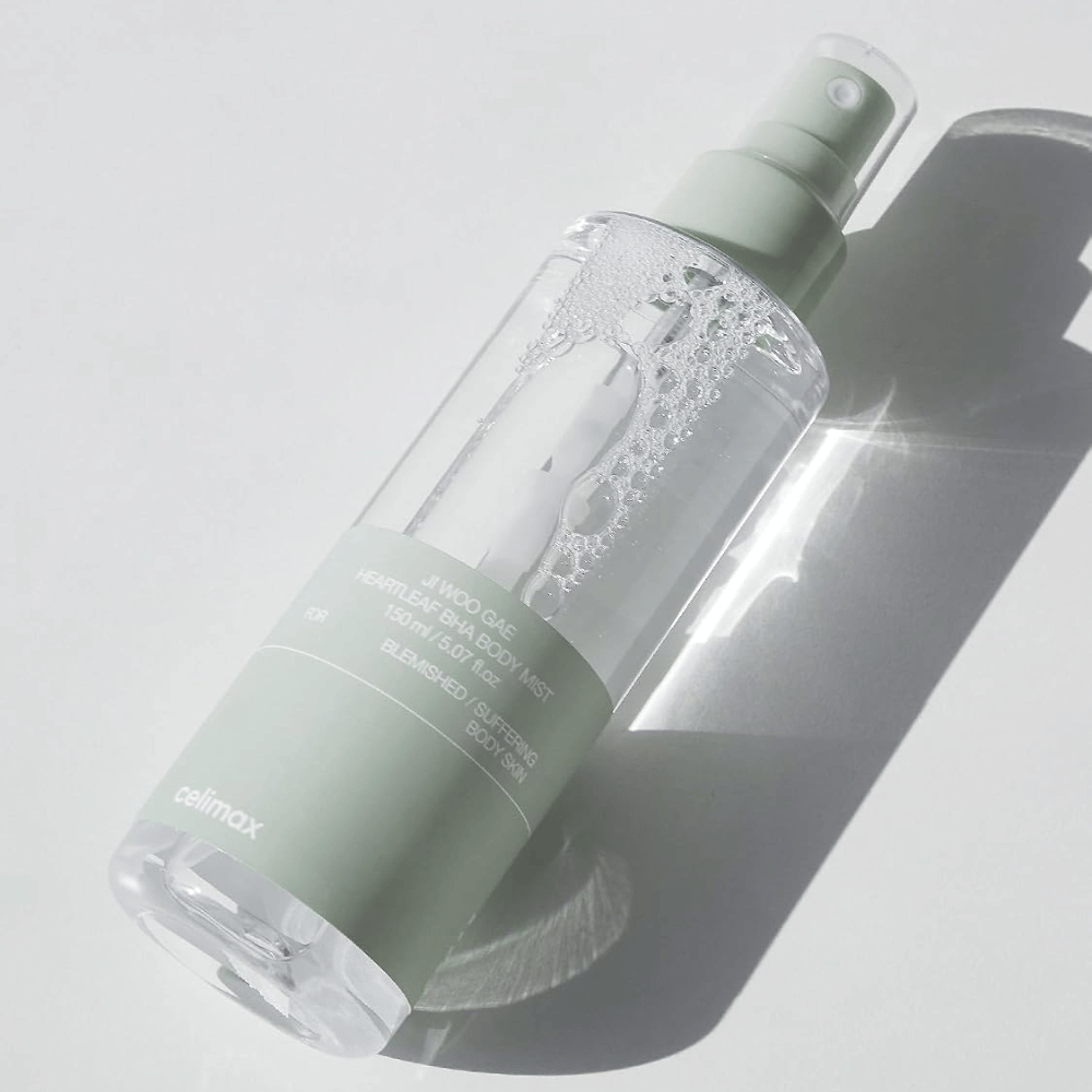 celimax Ji Woo Gae Heartleaf BHA Body Mist 150 ml con BHA e heartleaf