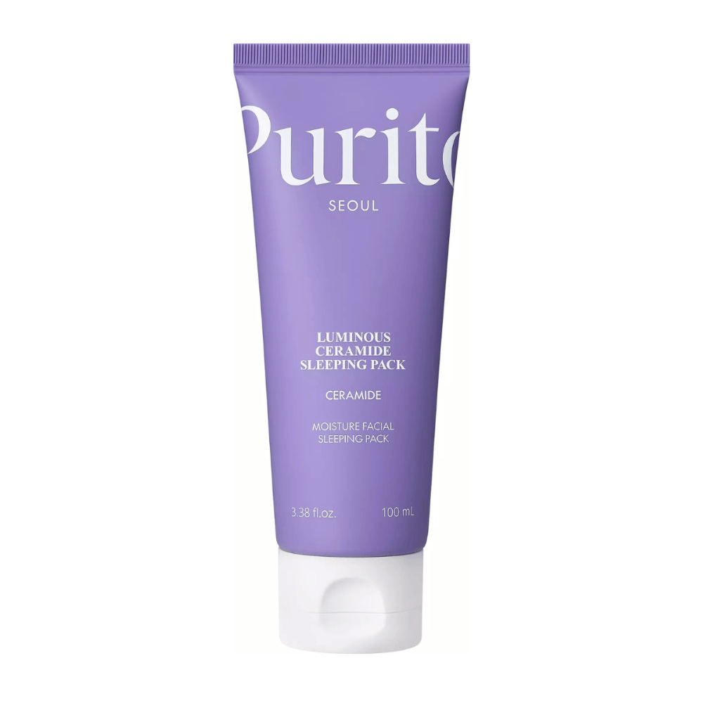 Purito SEOUL Luminous Ceramide Sleeping Pack – maschera notturna coreana con ceramidi che idrata in profondità e ripara la pelle durante la notte