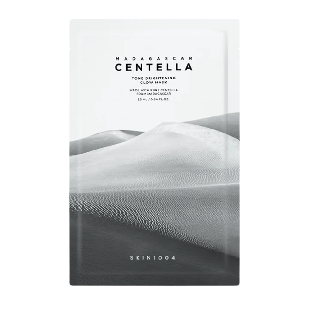 Immagine semplice del prodotto di Madagascar Centella Tone Brightening Glow Mask su sfondo chiaro.