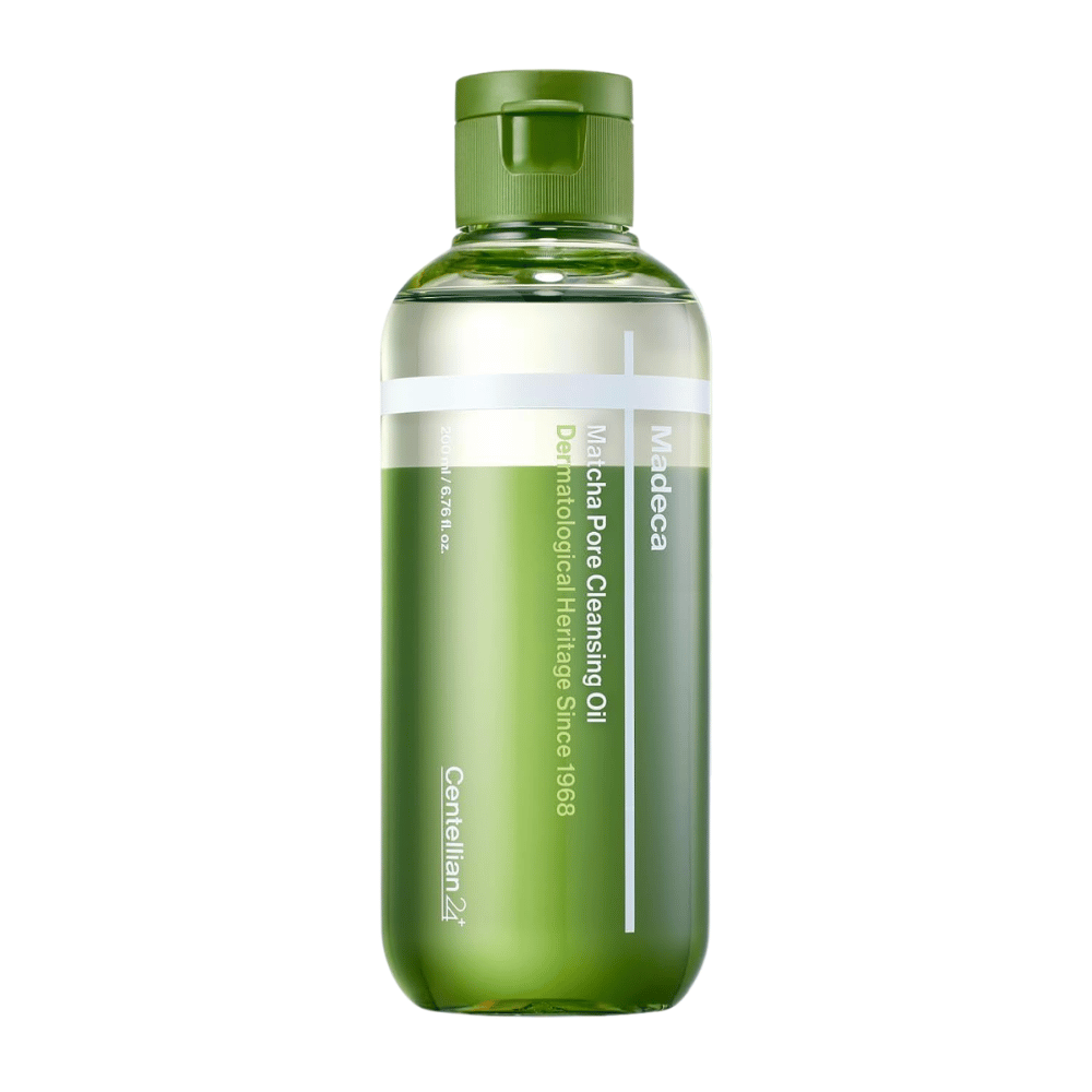 Centellian24 Madeca Matcha Pore Cleansing Oil immagine del prodotto da 200 ml su sfondo bianco