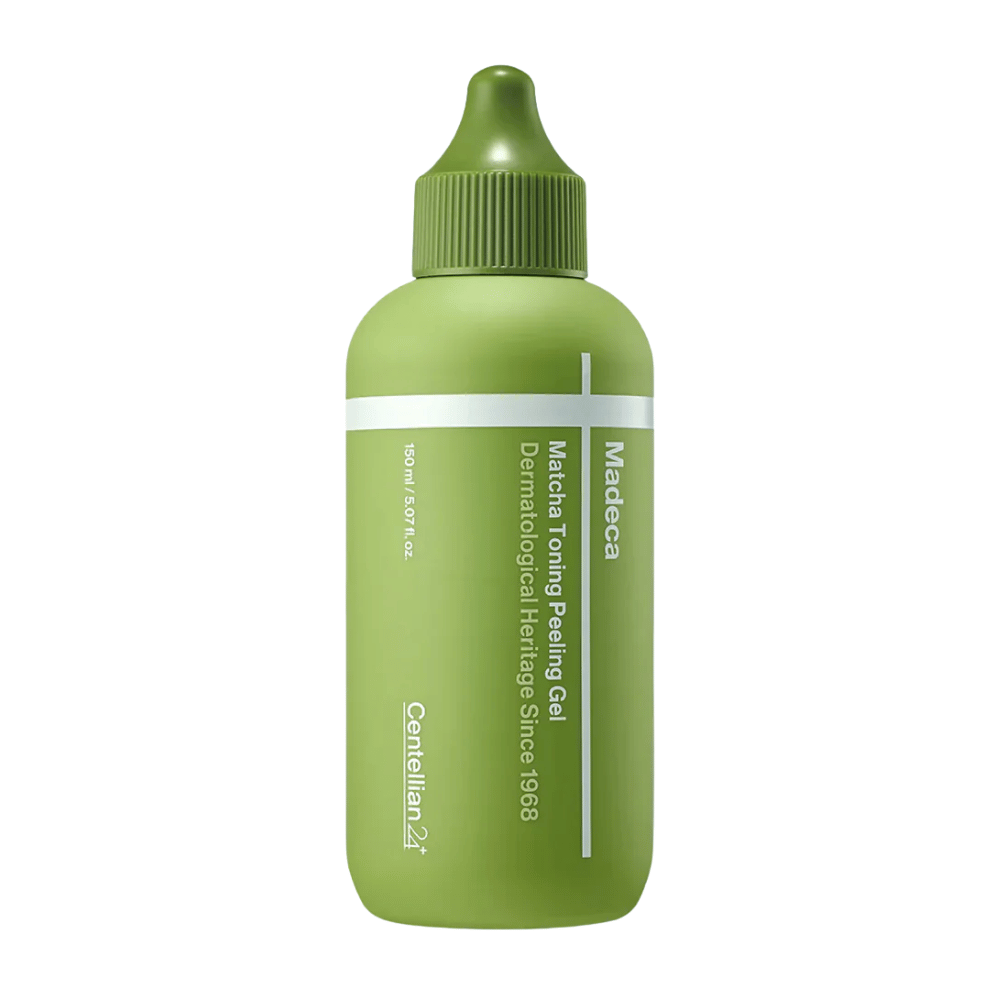 Centellian24 Madeca Matcha Toning Peeling Gel peeling viso – coreano peeling gel con matcha che esfolia delicatamente la pelle, pulisce i pori e aiuta a migliorare la texture della pelle.