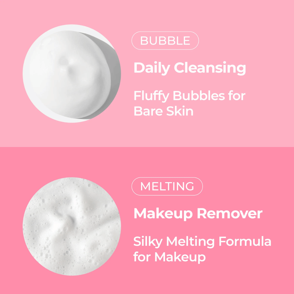 Dr. Melaxin Melting Cleanser con schiuma a bolle leggere per la pulizia quotidiana della pelle sensibile