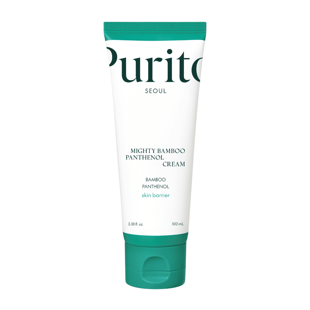 Purito Mighty Bamboo Panthenol Cream è una crema viso nutriente che combina estratto di bambù e pantenolo per rafforzare la barriera cutanea, idratare in profondità e lenire la pelle sensibile. Perfetta per l'uso quotidiano, lascia la pelle morbida e bilanciata senza irritazioni.