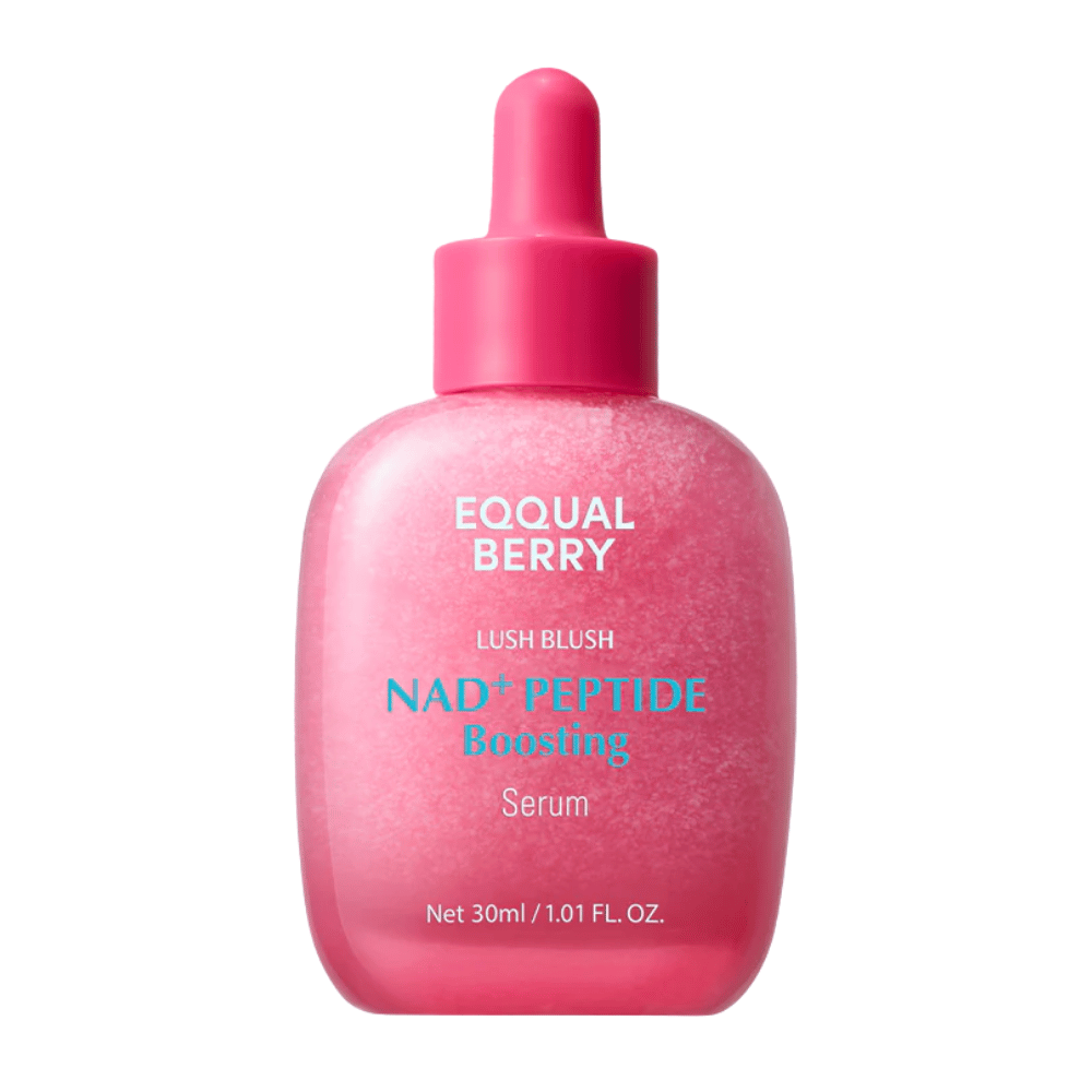 EqualBerry Lush Blush NAD+ Peptide Boosting Serum 30 ml – siero anti-età con NAD+ e peptidi per elasticità e luminosità