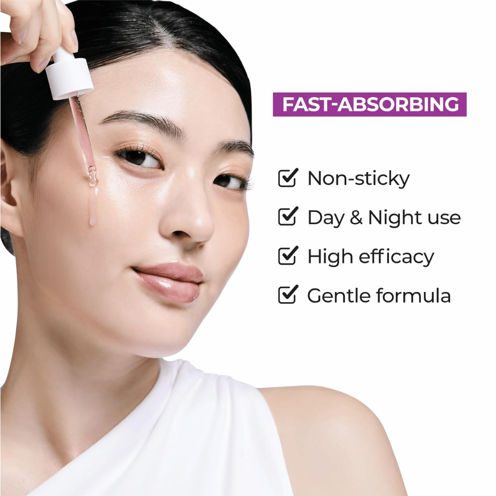 Jumiso Niacinamide 20 Serum – siero ad assorbimento rapido, non appiccicoso per giorno e notte con formula delicata ma efficace contro il tono della pelle irregolare.