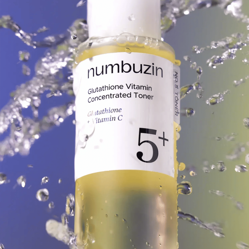Numbuzin No.5+ Glutathione Vitamin Boosting Essential Toner tonico idratante con glutatione e niacinamide