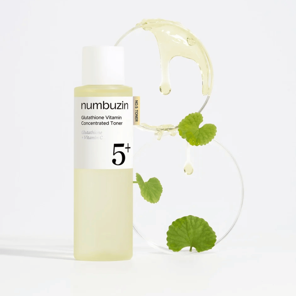Numbuzin No.5+ Glutathione Vitamin Boosting Essential Toner con glutatione e vitamina C per una pelle più luminosa