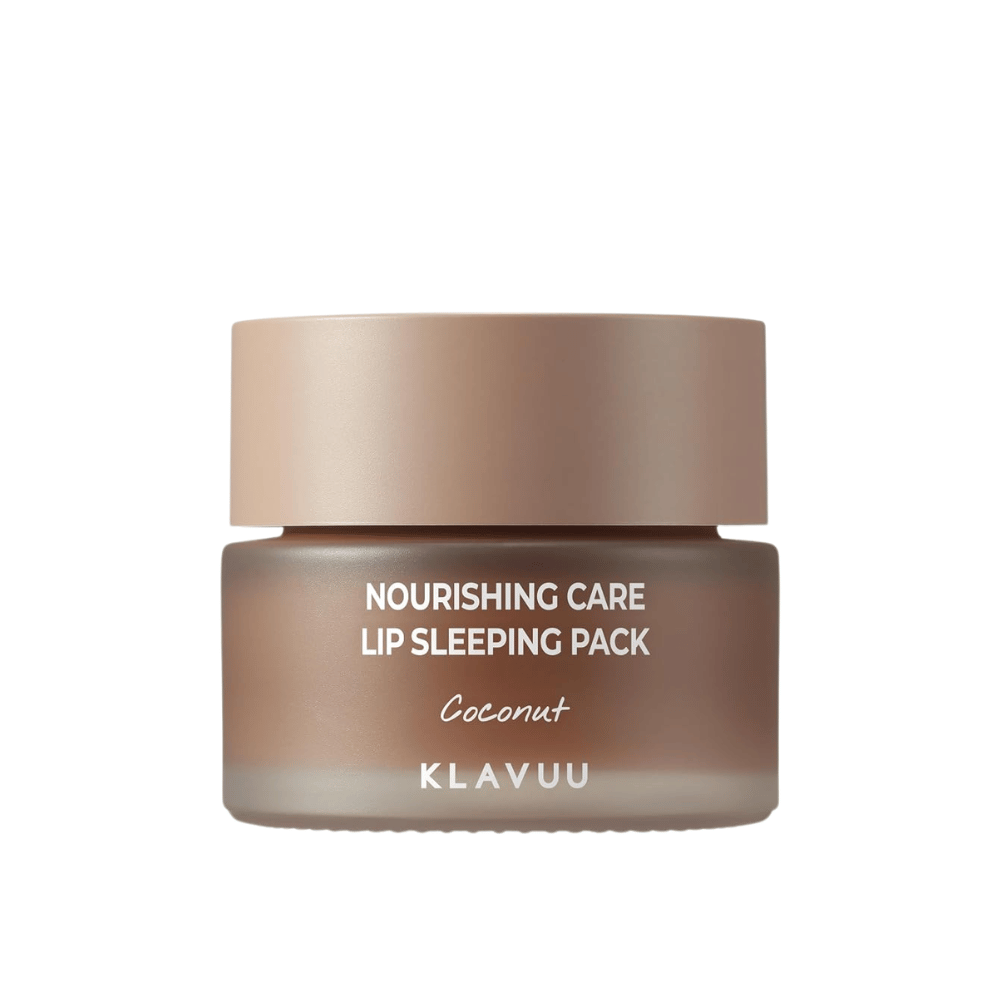 KLAVUU Nourishing Care Lip Sleeping Pack Coconut – maschera labbra nutriente con cocco che idrata intensamente e si prende cura delle labbra secche durante la notte.