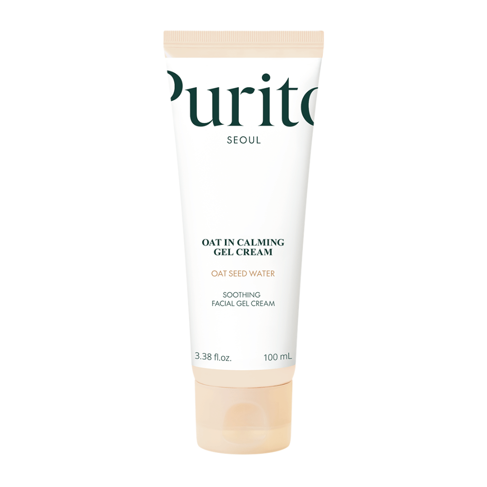 Immagine del prodotto su Purito Oat-In Calming Gel Cream 100 ml. Crema gel per il viso lenitiva con acqua d'avena che calma e idrata la pelle.