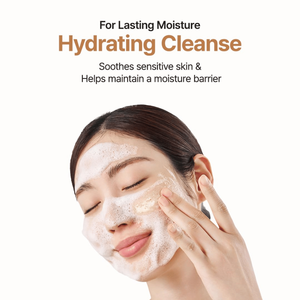 Purito Oat In Gentle Exfoliating Face Cleanser – detergente lenitivo e idratante con avena per pelle sensibile e secca