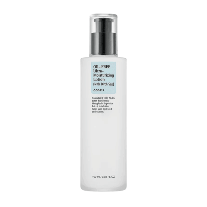 COSRX Lozione ultra-idratante senza olio con linfa di betulla 100 ml crema per il viso senza olio per pelle sensibile, grassa e incline all'acne