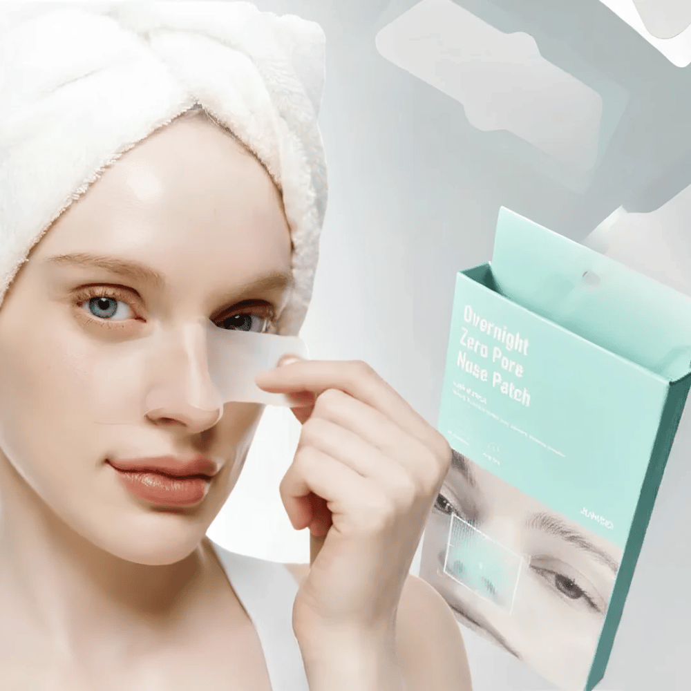 JUMISO Overnight Zero Pore Nose Patch – cerotti per pori per il naso con LHA e centella
