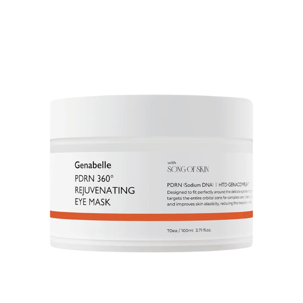 Genabelle PDRN 360° Rejuvenating Eye Mask con PDRN e maschera in idrogel a 360 gradi per un’idratazione intensa e la cura di tutta la zona del contorno occhi.