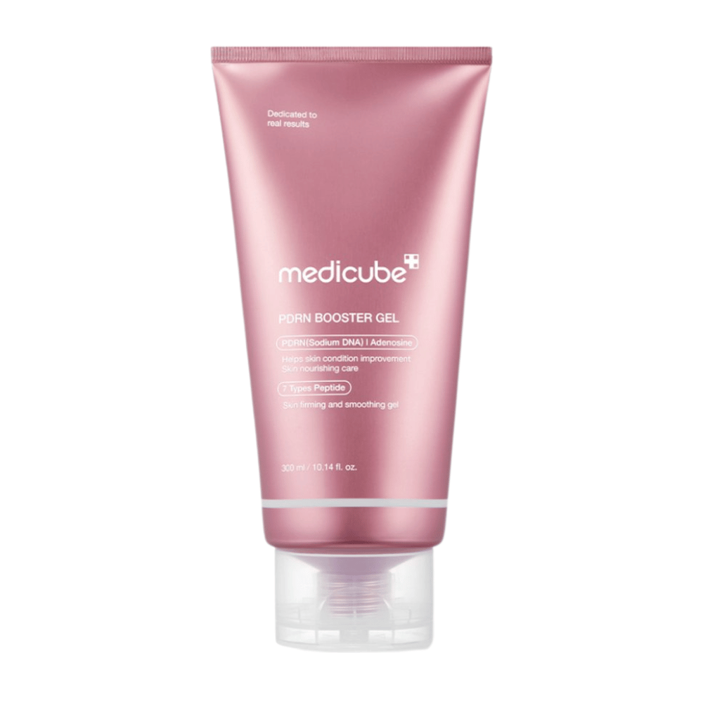 Medicube PDRN Booster Gel è un potente gel per la cura della pelle arricchito con PDRN e sette tipi di peptidi per migliorare l'elasticità e la texture della pelle. Il gel promuove il recupero della pelle e fornisce un nutrimento intenso per una pelle più morbida e compatta. Perfetto per l'uso quotidiano!