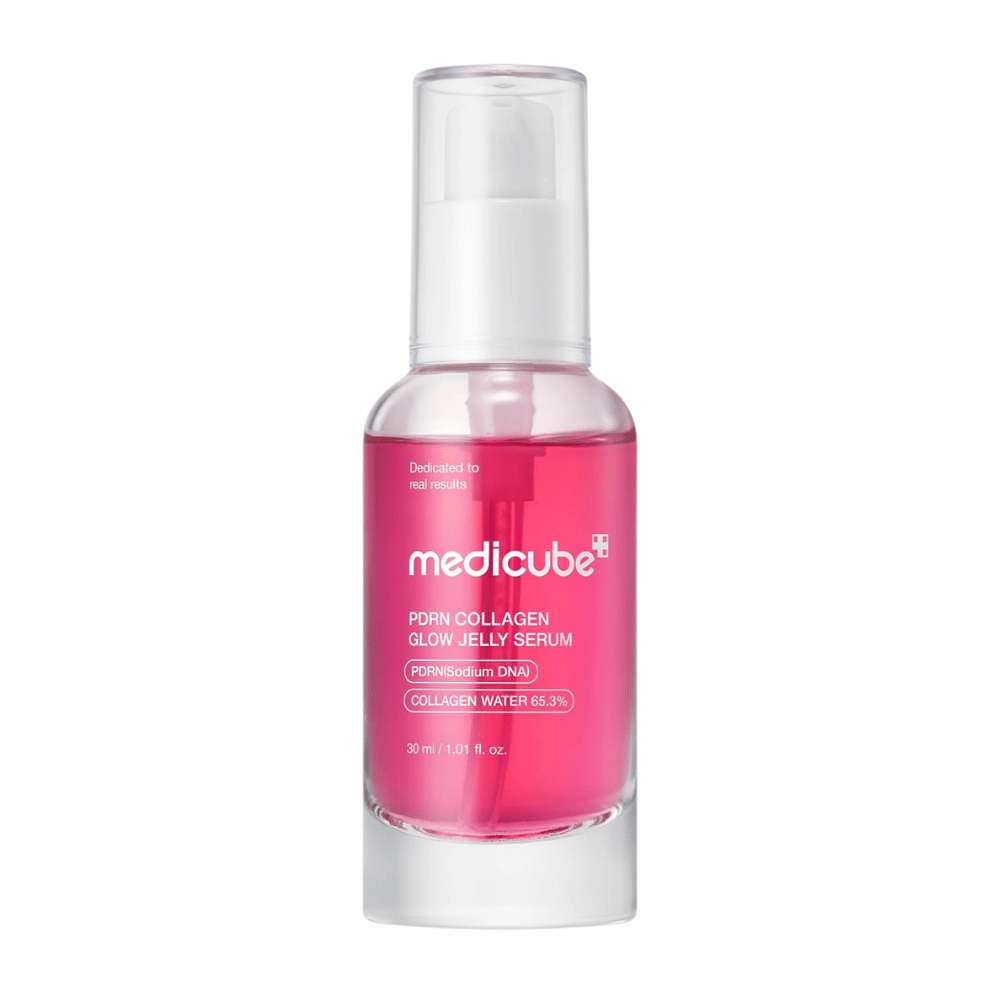 Medicube PDRN Collagen Glow Jelly Serum 30 ml in flacone con pompa per idratazione, luminosità e migliore elasticità della pelle