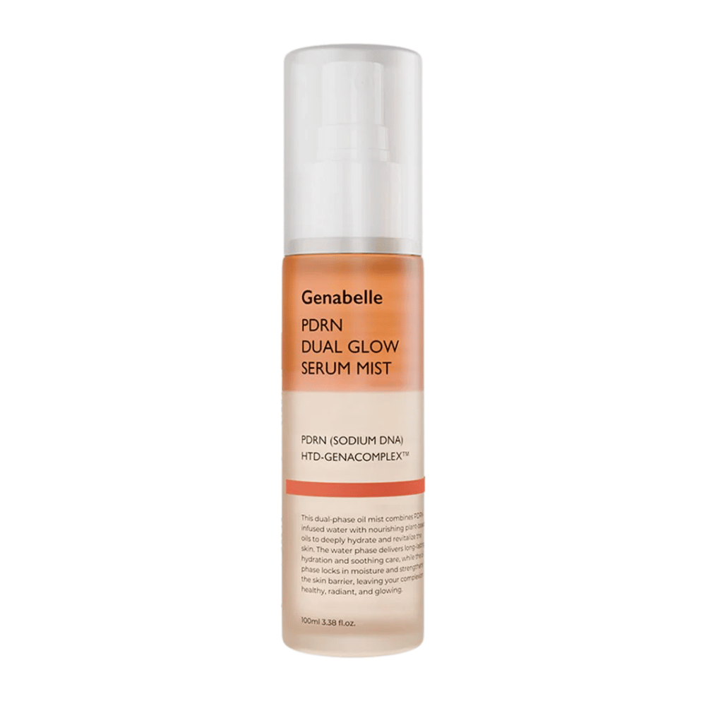 Genabelle PDRN Dual Glow Serum Mist immagine del prodotto da 100 ml su sfondo bianco