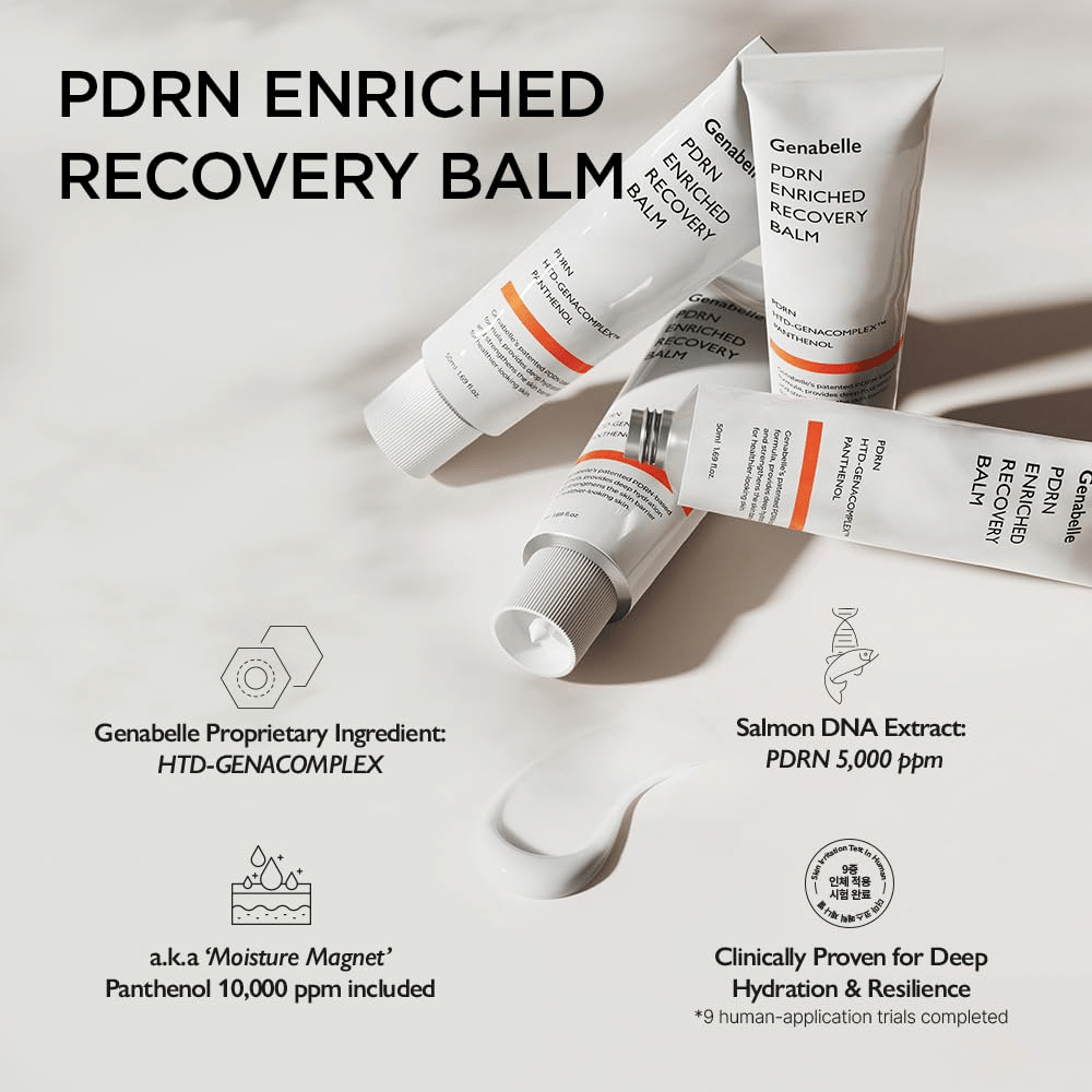Genabelle PDRN Enriched Recovery Balm con PDRN, pantenolo e HTD-GENACOMPLEX
