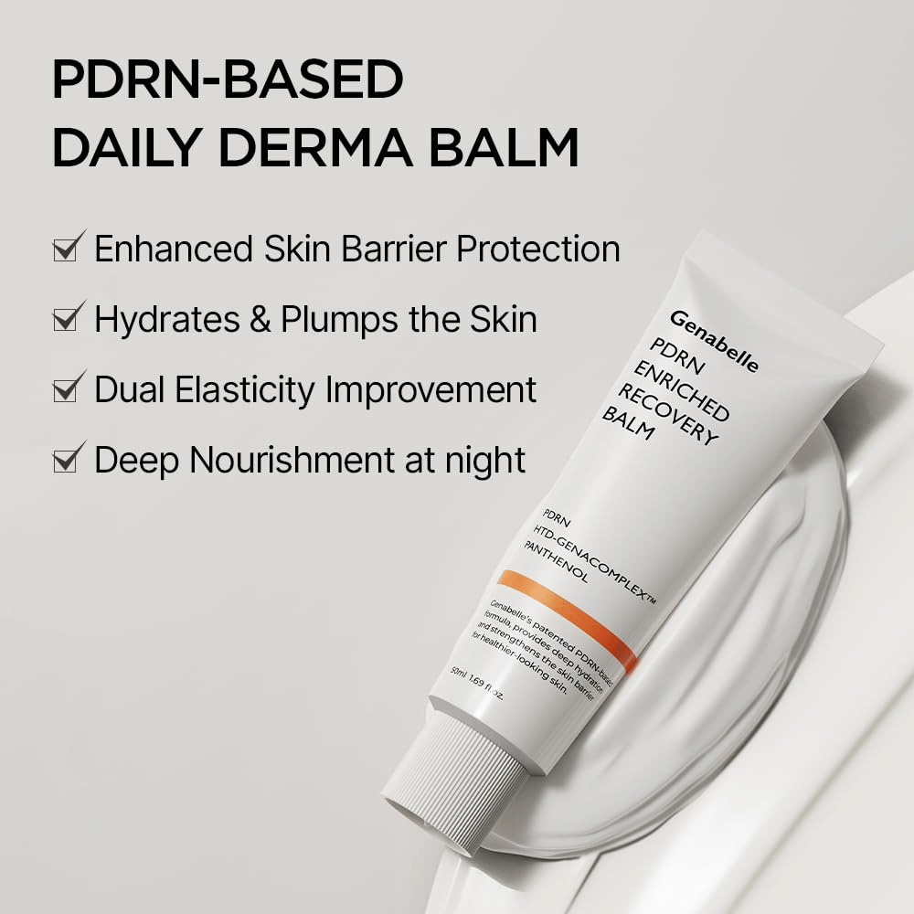 Genabelle PDRN Enriched Recovery Balm per idratazione, pelle più soda e barriera cutanea rafforzata