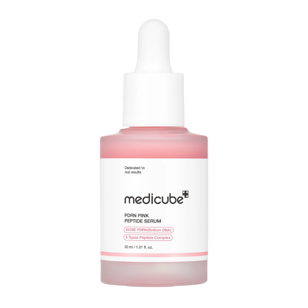 Medicube PDRN Pink Peptide Serum – Siero illuminante e rigenerante.

🌹 Rose PDRN (Sodium DNA) – Rafforza la barriera cutanea e promuove il rinnovamento cellulare.
💖 5 tipi di complessi peptidici – Aumenta la produzione di collagene e migliora l'elasticità della pelle.
✨ Dona luminosità – Riduce le irregolarità e dona una pelle radiosa.

Perfetto per una pelle uniforme, soda e idratata!
