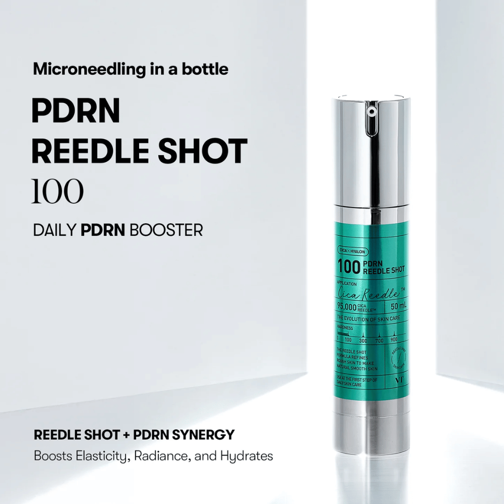 VT Cosmetics PDRN Reedle Shot 100 siero microneedling con PDRN booster che aumenta l’assorbimento e dona una pelle più soda e idratata