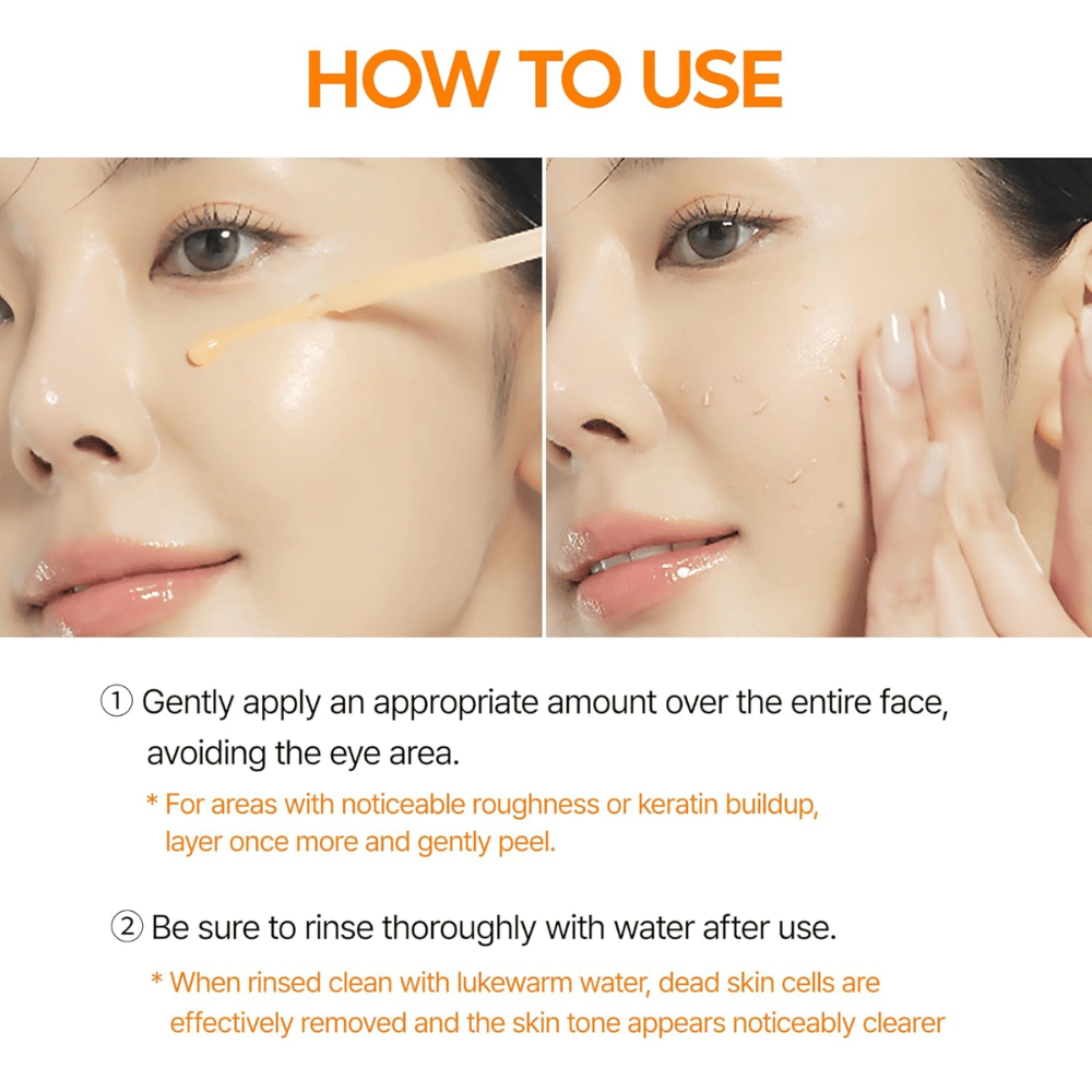 Dr Melaxin Peel Shot Kojic Acid Turmeric Serum si applica sul viso per esfoliare, uniformare l'incarnato e ridurre le macchie pigmentarie